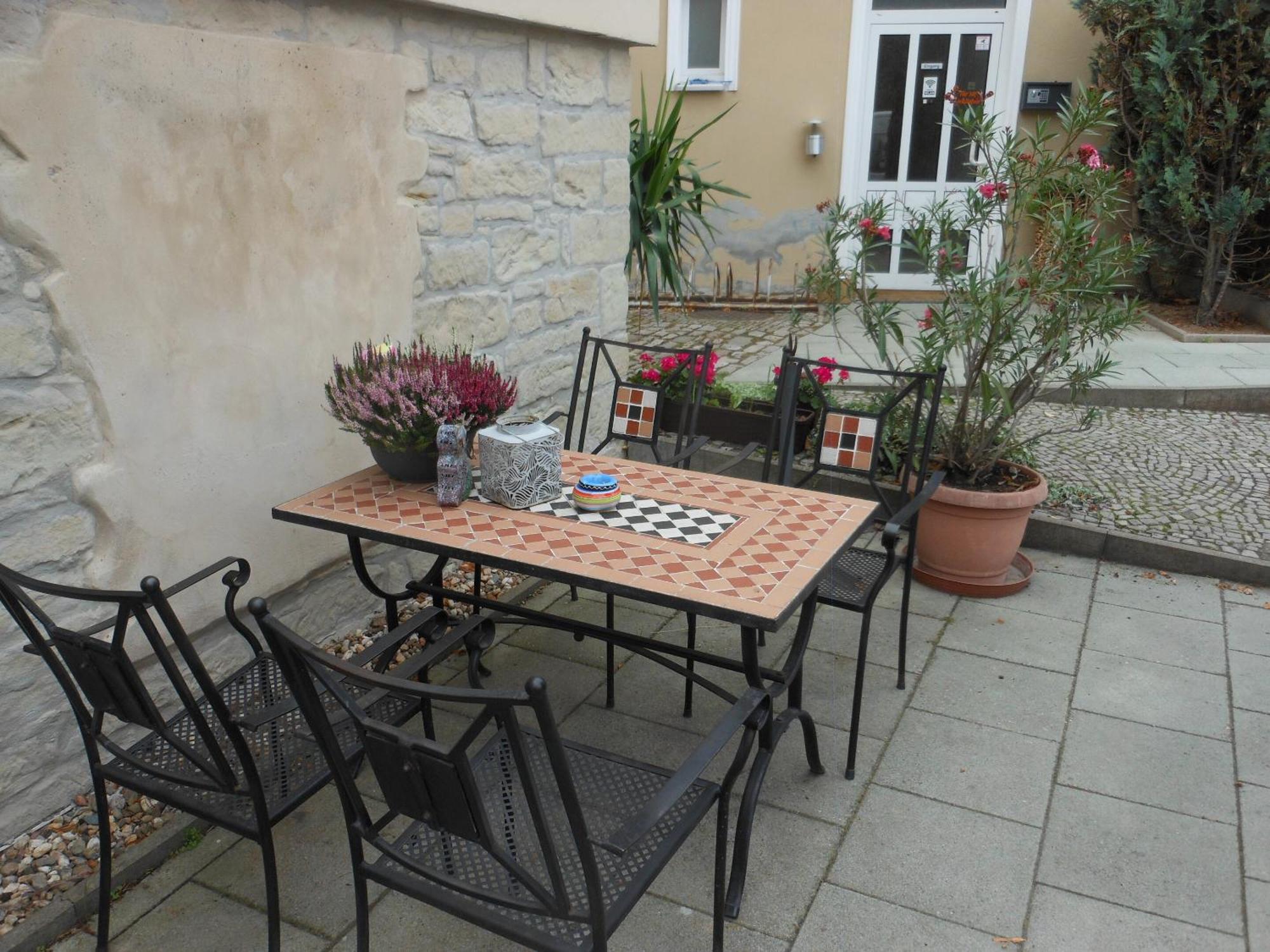 Pension Am Werder Bernburg Exteriér fotografie