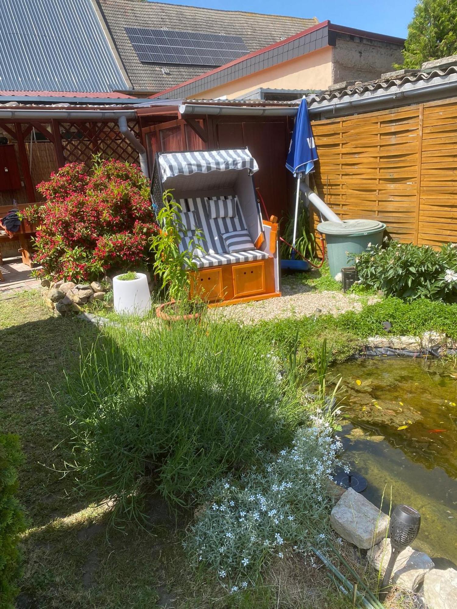 Pension Am Werder Bernburg Exteriér fotografie